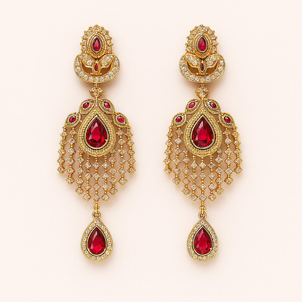 Ruby Royale Earrings – JBB1003ER