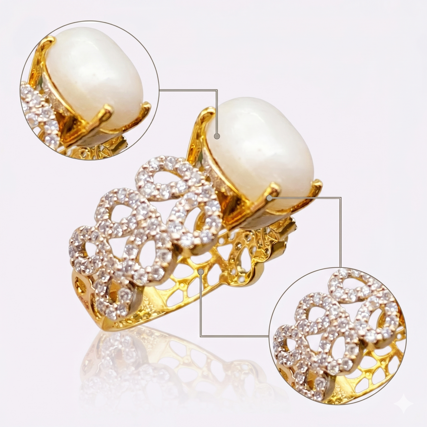 Ivory Noor Ring – JBB1006RG