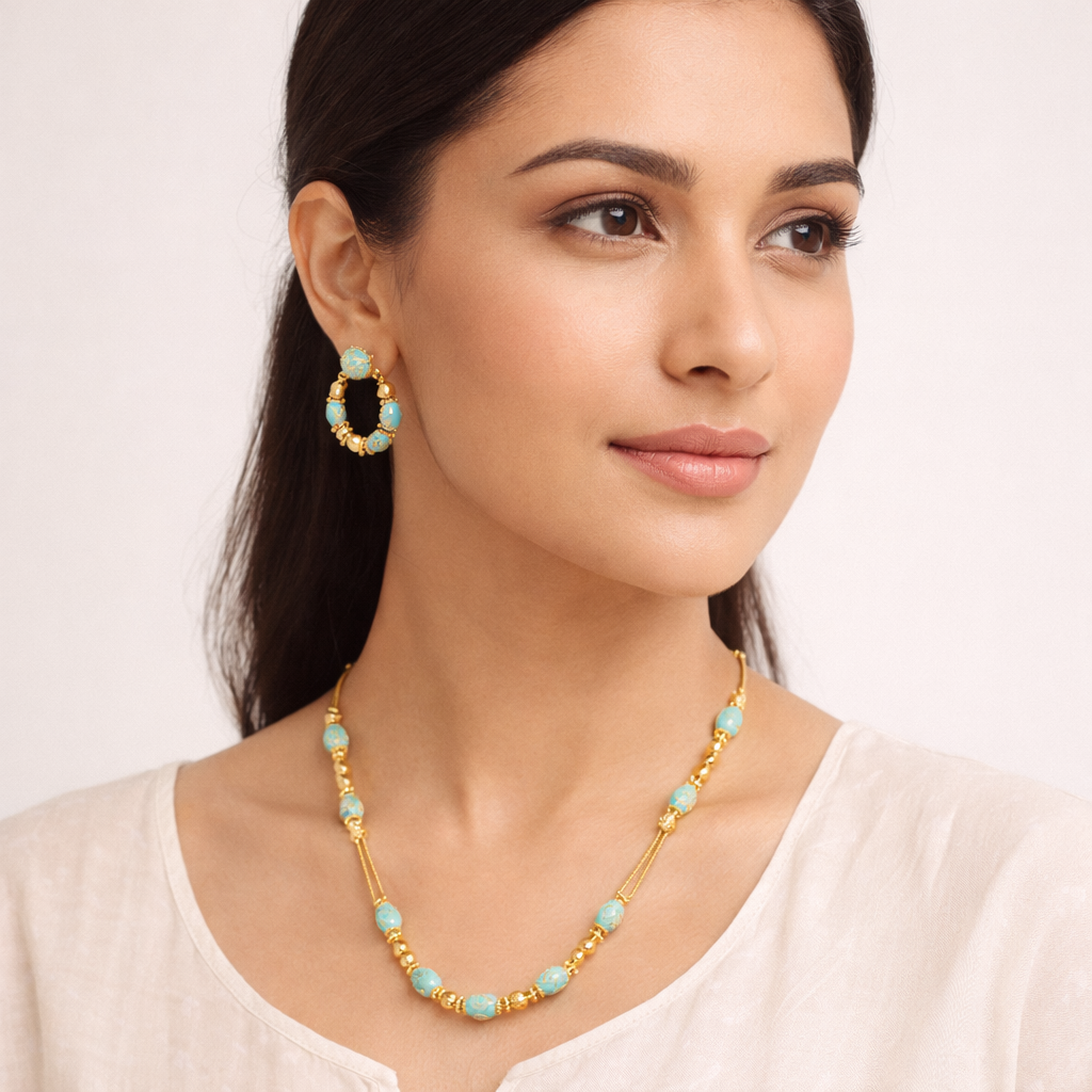 Turquoise Aura Pendant – JBB1008PD