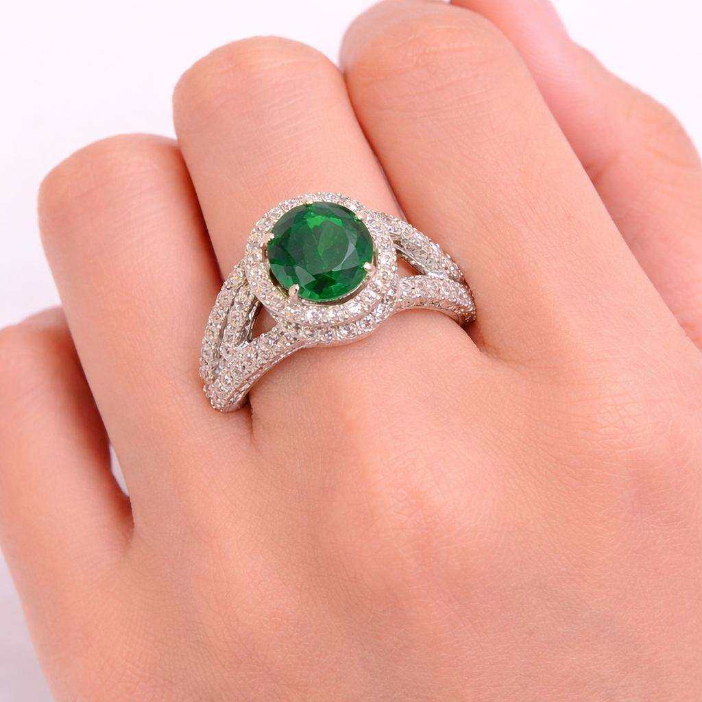 Emerald Elegance Ring – JBB1009RG