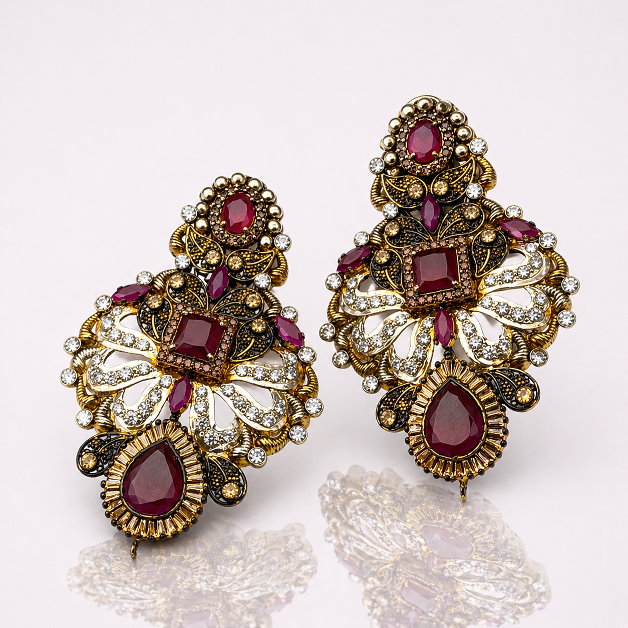 Ruby Heritage Earrings – JBB1010ER