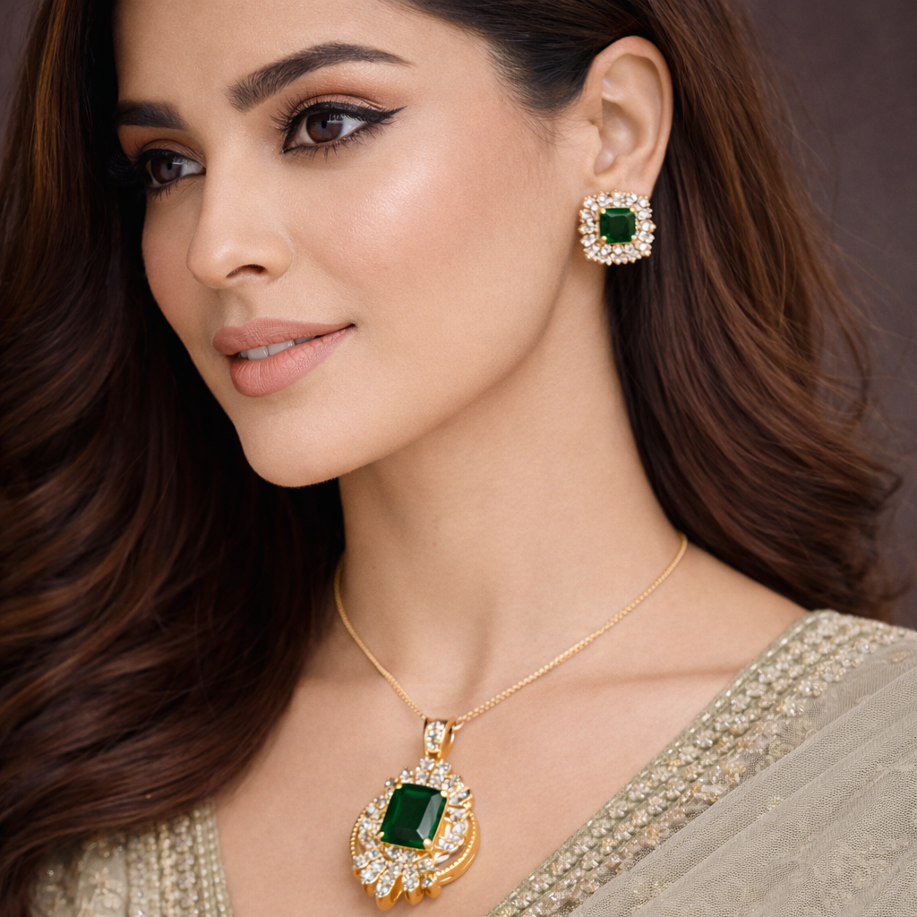 Emerald Grace Pendant – JBB1011PD