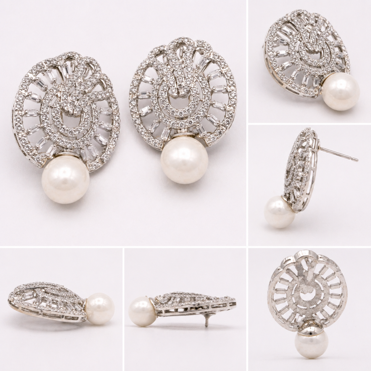 Pearl Peacock Earrings – JBB1013ER