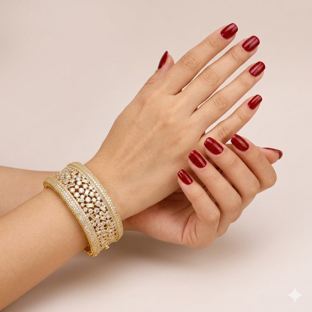 Golden Radiance Cuff – JBB1021BG
