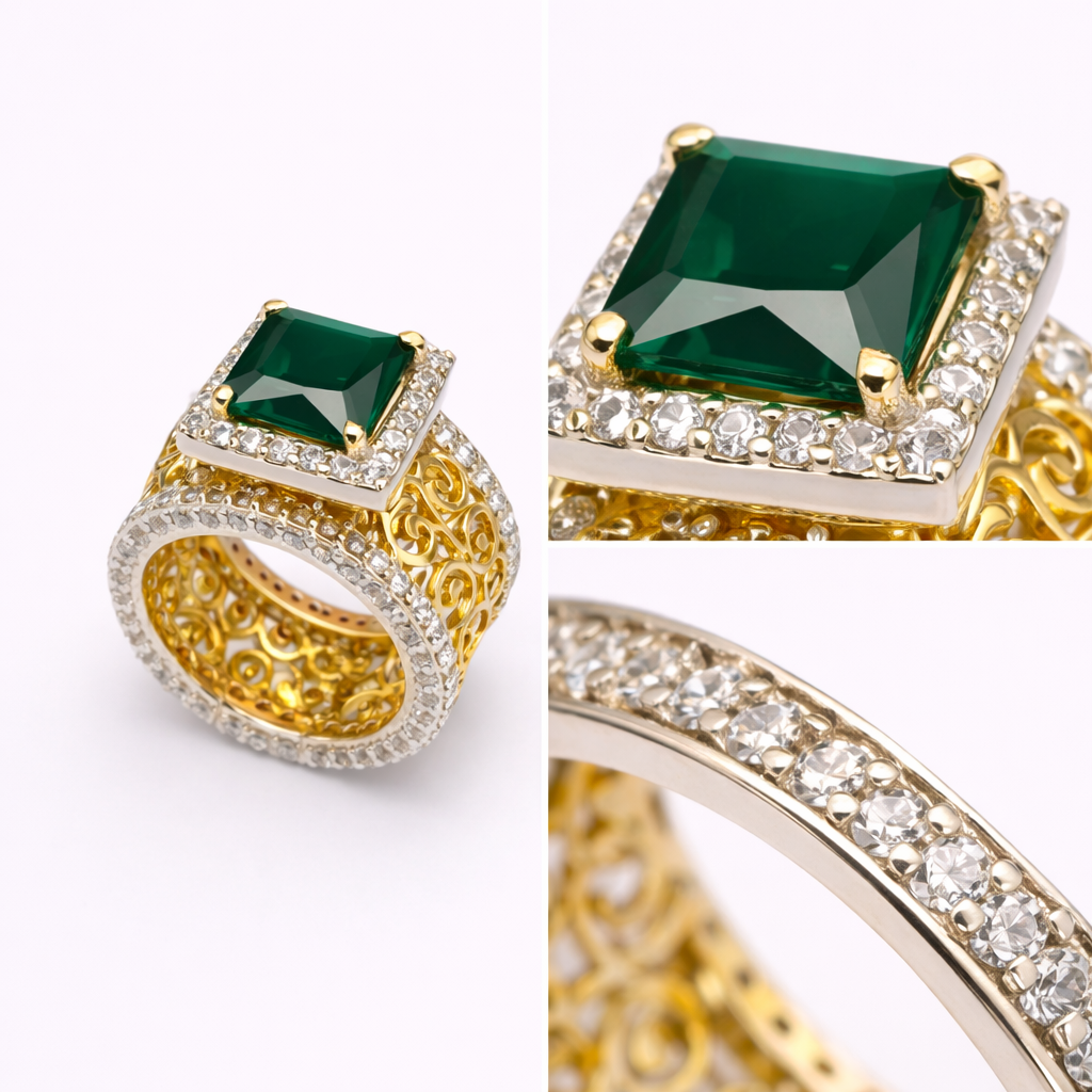 Emerald Fortress Ring – JBB1022RG