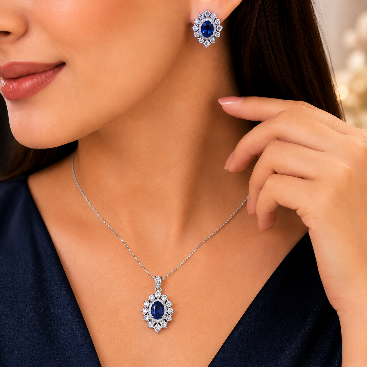 Sapphire Royale Pendant – JBB1018PD