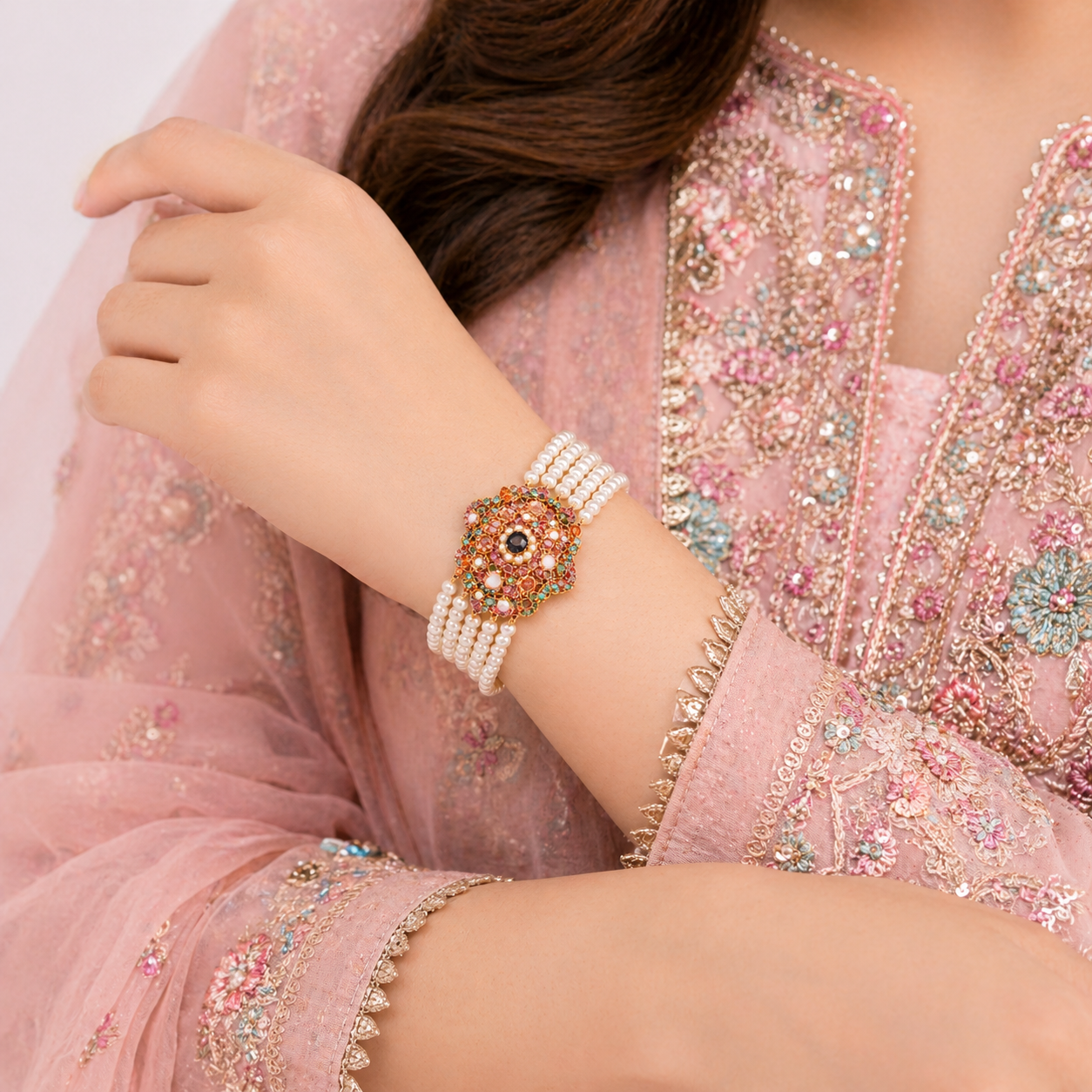 Pearl Heritage Bracelet – JBB1002BL
