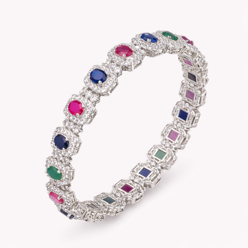 Rainbow Royale Bangle – JBB1003BG