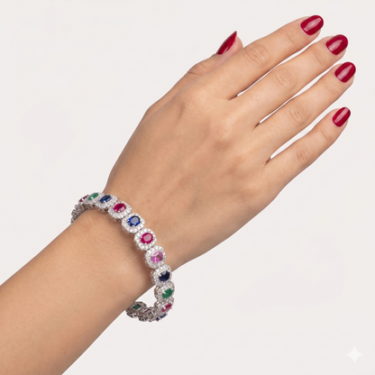 Rainbow Royale Bangle – JBB1003BG