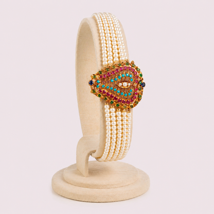 Noor Pearl Bracelet – JBB1003BL