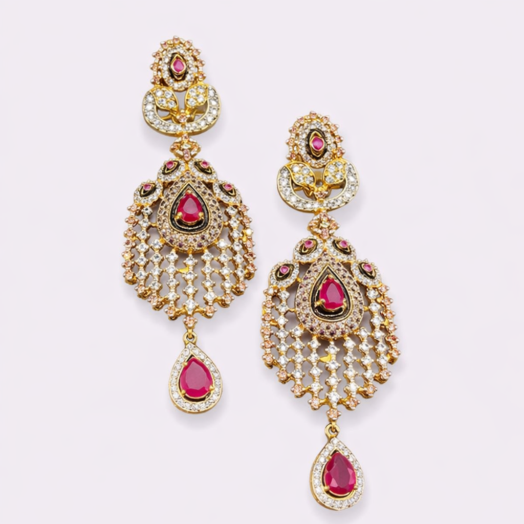 Ruby Royale Earrings – JBB1003ER