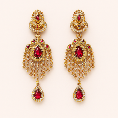 Ruby Royale Earrings – JBB1003ER