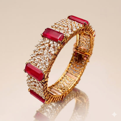 Ruby Grandeur Bangle – JBB1004BG