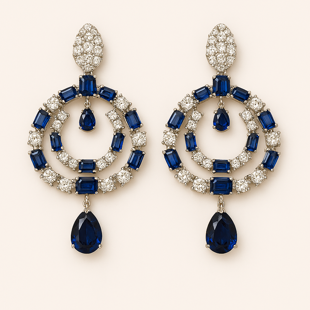 Sapphire Royale Earrings – JBB1004ER