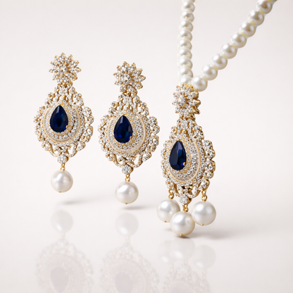 Sapphire Pearl Pendant – JBB1004PD