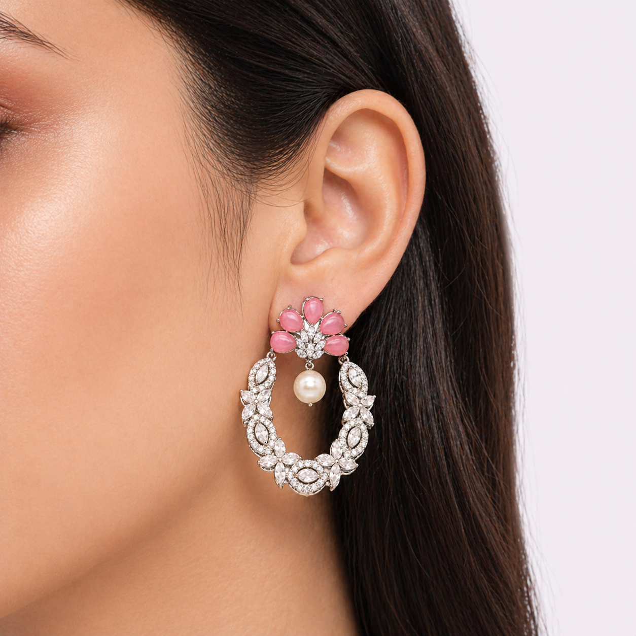 Blush Pearl Earrings – JBB1006ER