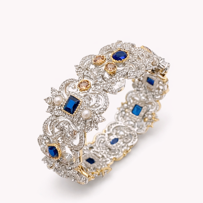 Sapphire Heritage Bangle – JBB1007BG