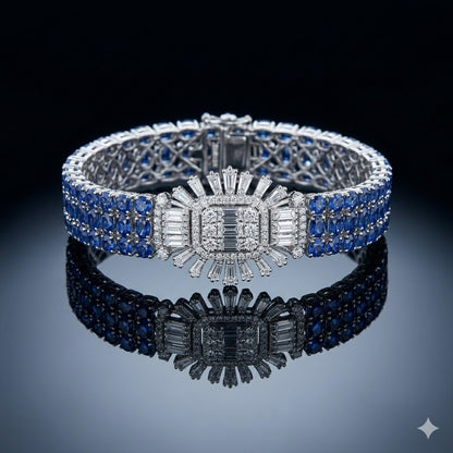 Sapphire Imperial Bangle – JBB1008BG