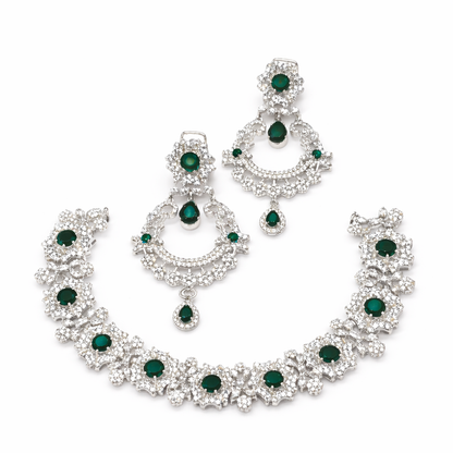 Emerald Radiance Necklace Set – JBB1009NK