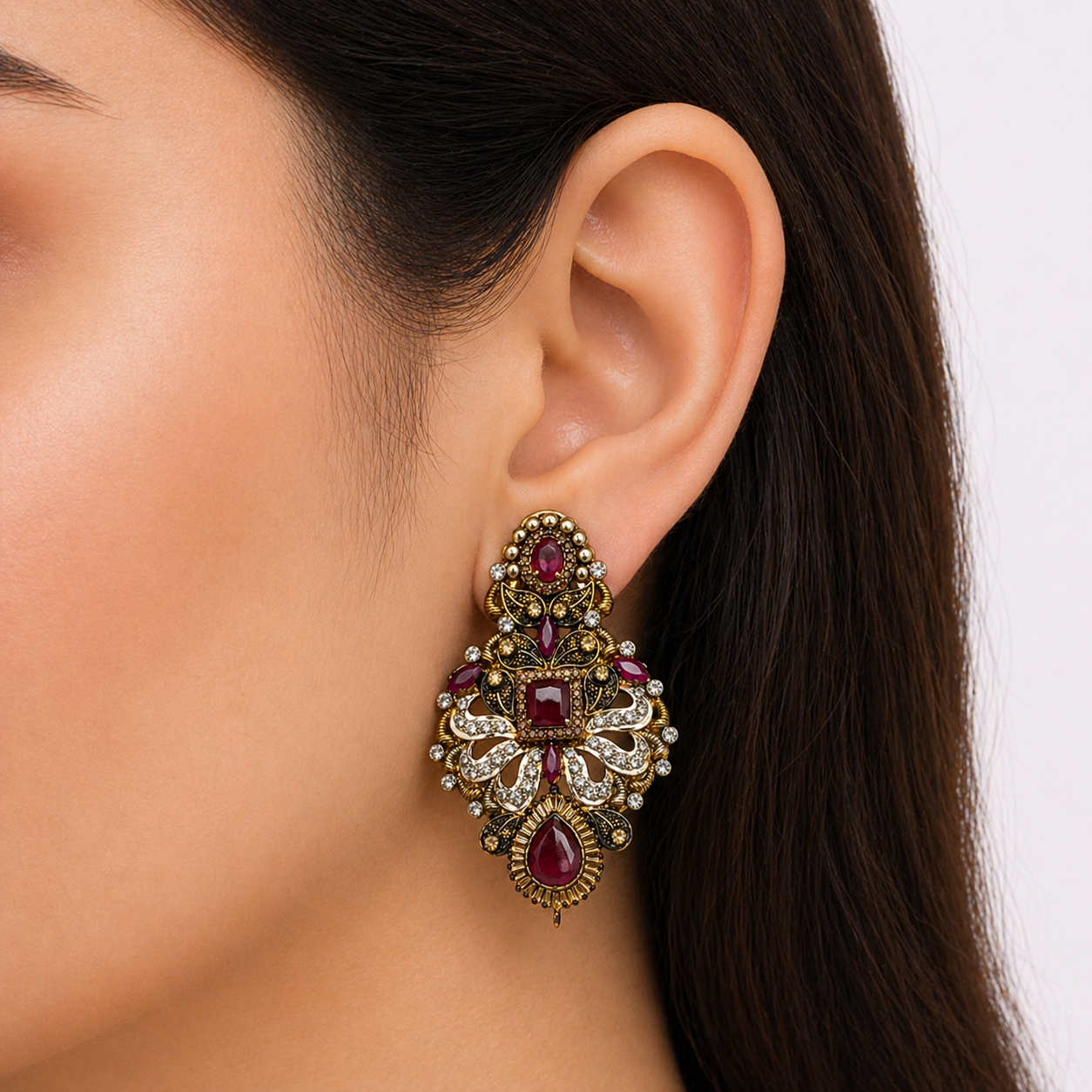 Ruby Heritage Earrings – JBB1010ER