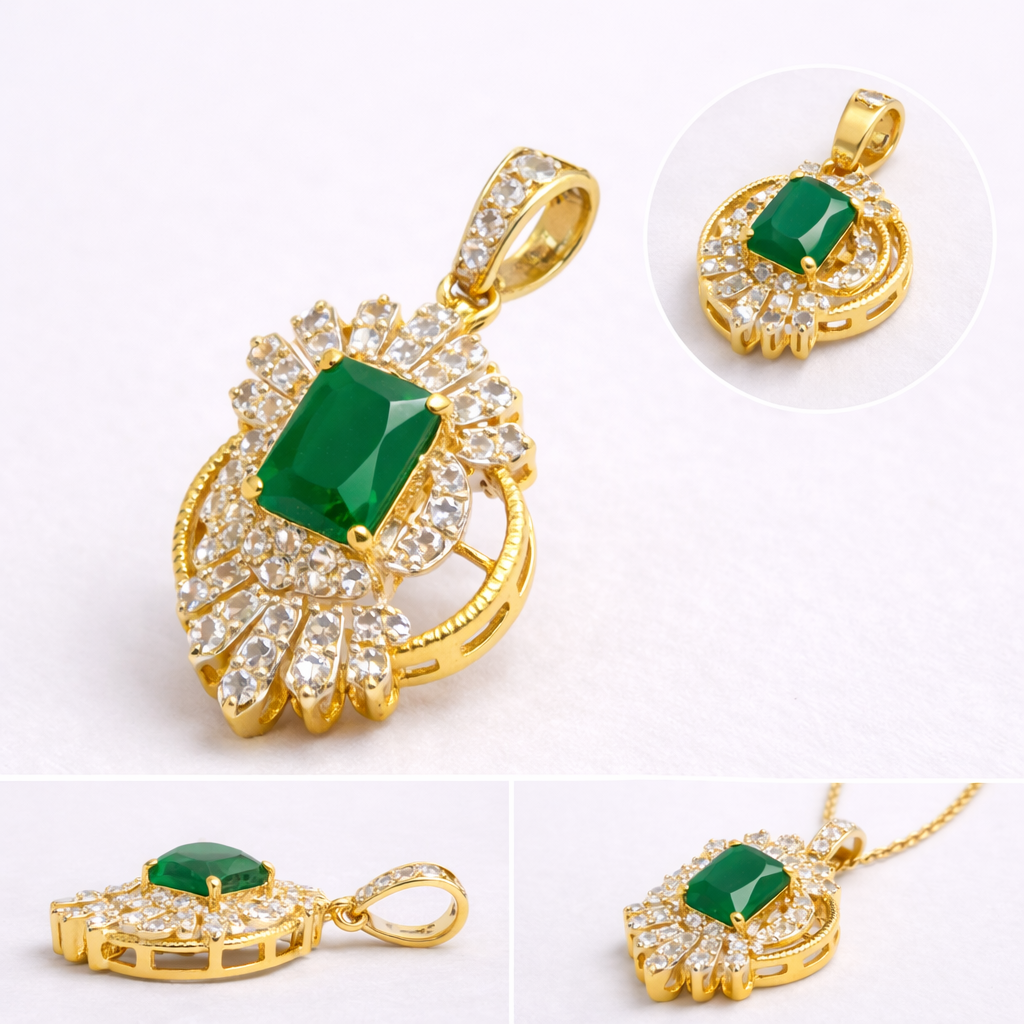 Emerald Grace Pendant – JBB1011PD