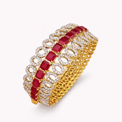Ruby Majesty Bangle – JBB1012BG