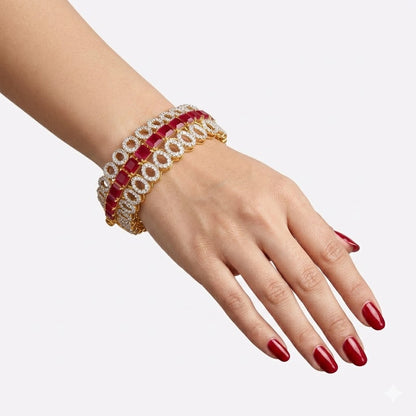 Ruby Majesty Bangle – JBB1012BG