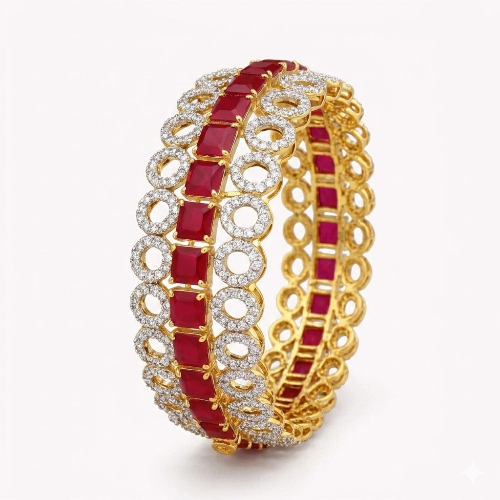 Ruby Majesty Bangle – JBB1012BG