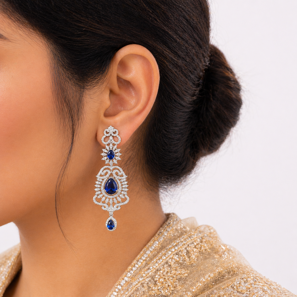 Sapphire Heritage Earrings – JBB1012ER