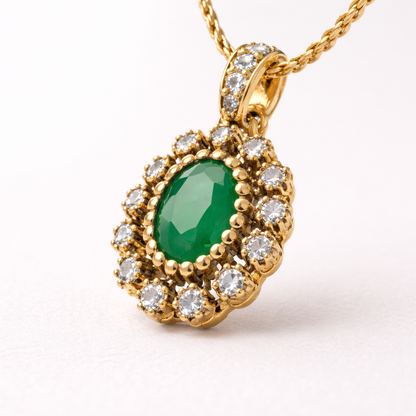 Emerald Noor Pendant – JBB1012PD