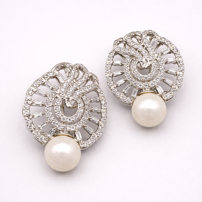 Pearl Peacock Earrings – JBB1013ER