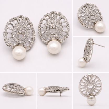 Pearl Peacock Earrings – JBB1013ER