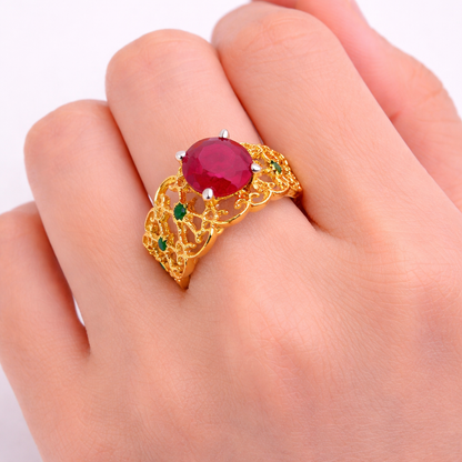 Royal Ruby Statement Ring – JBB1013RG