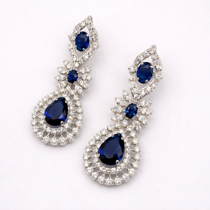 Sapphire Teardrop Earrings – JBB1014ER