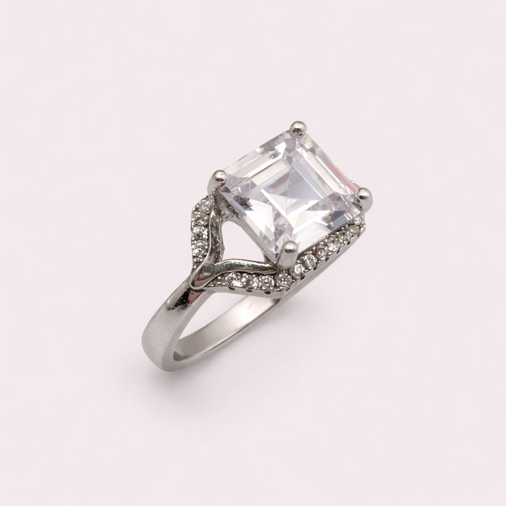 Silver Crystal Ring – JBB1014RG