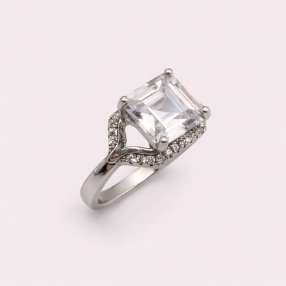 Silver Crystal Ring – JBB1014RG