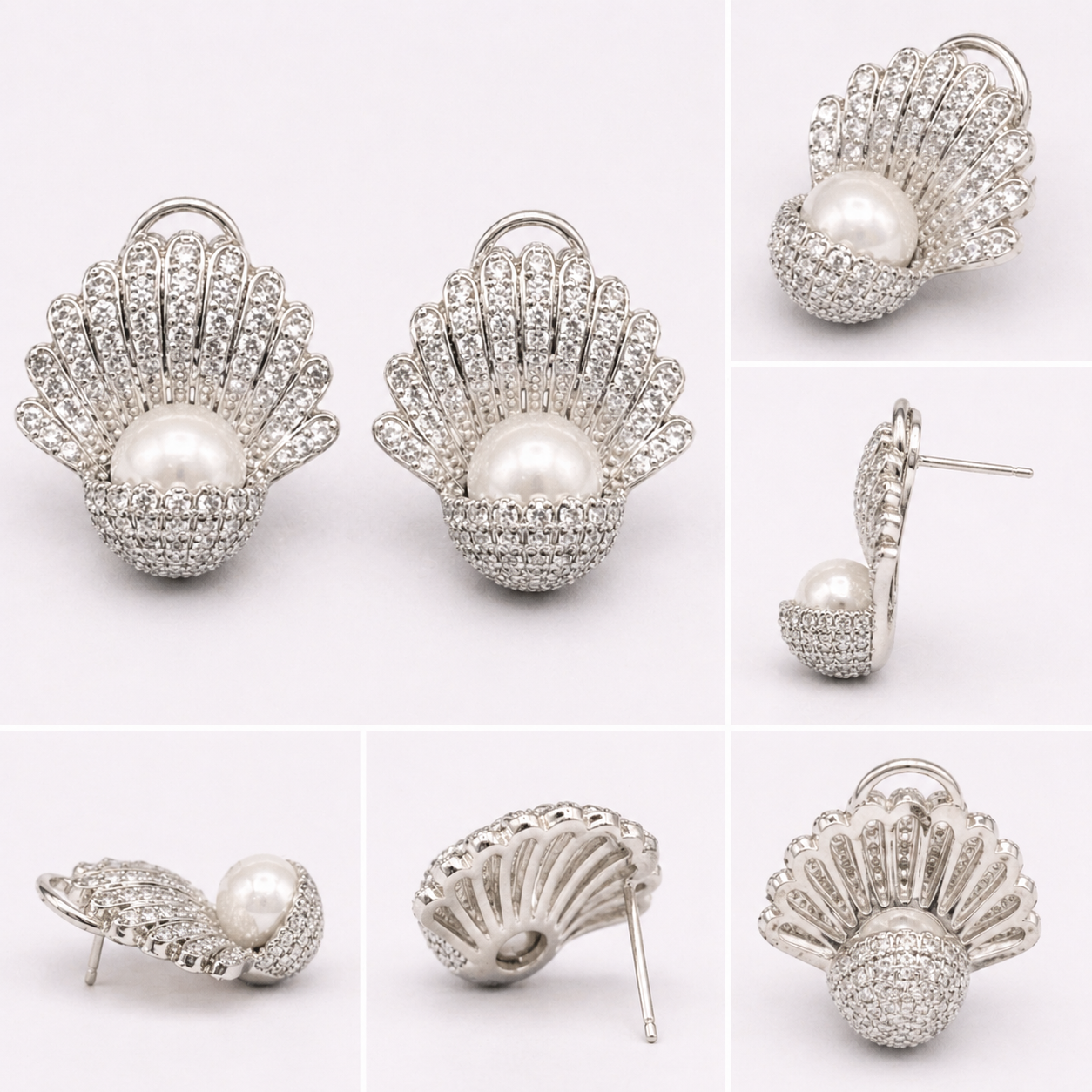 Pearl Shell Earrings – JBB1015ER