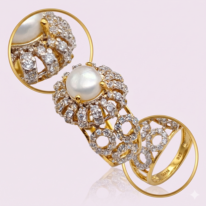 Pearl Crown Ring – JBB1016RG