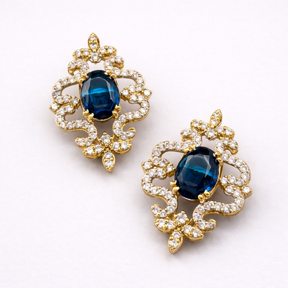 Sapphire Noor Earrings – JBB1017ER