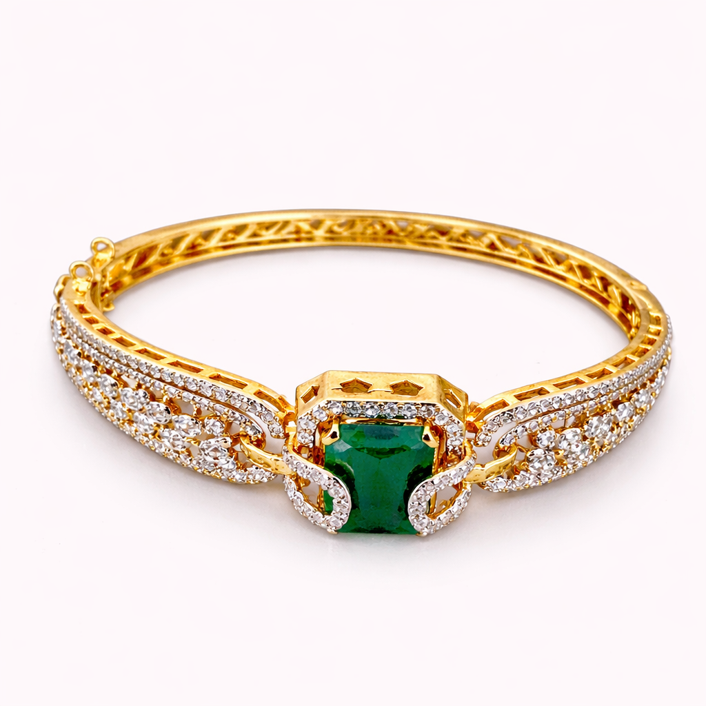Emerald Grace Bangle – JBB1018BG