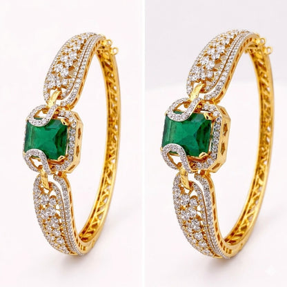 Emerald Grace Bangle – JBB1018BG