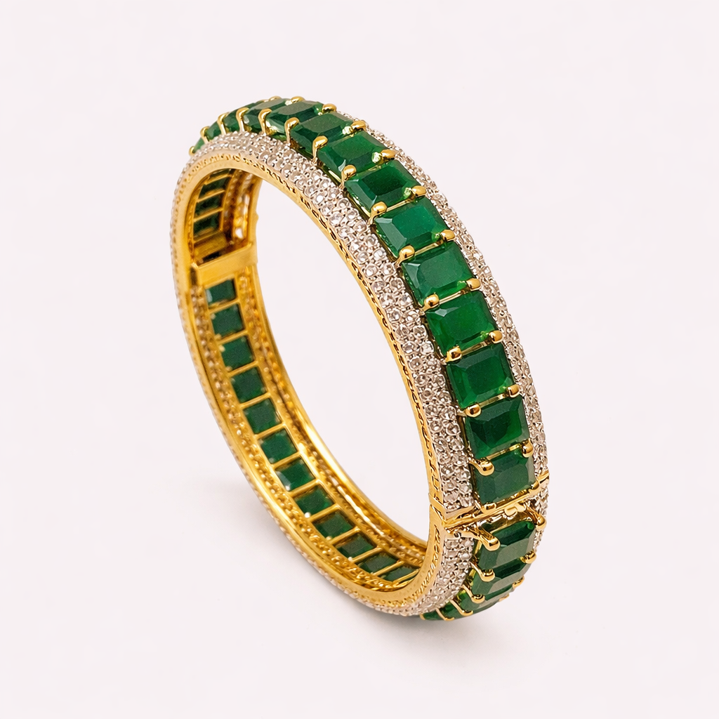 Emerald Spark Bangle - JBB1020BG