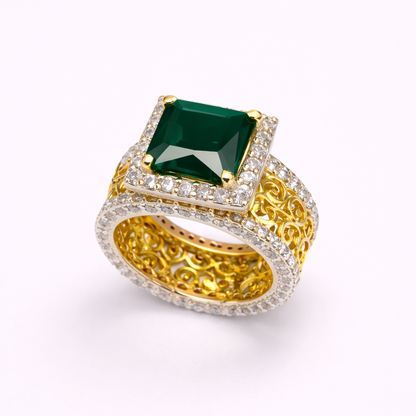 Emerald Fortress Ring – JBB1022RG
