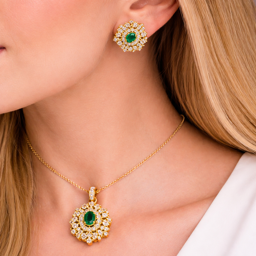 Emerald Royale Pendant – JBB1023PD