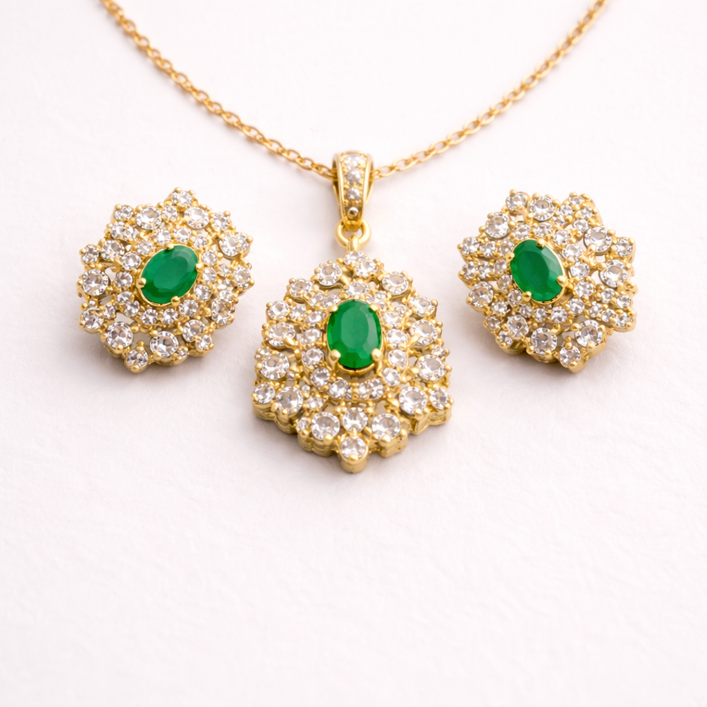 Emerald Royale Pendant – JBB1023PD