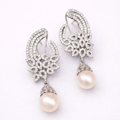 Pearl Snow Earrings – JBB1024ER