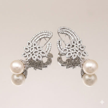 Pearl Snow Earrings – JBB1024ER