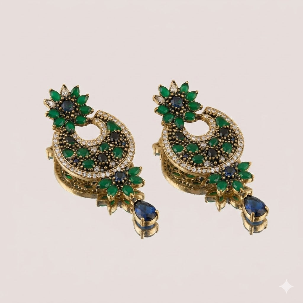 Emerald Noir Earrings – JBB1025ER
