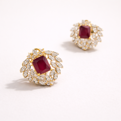 Ruby Laurel Earrings – JBB1027ER