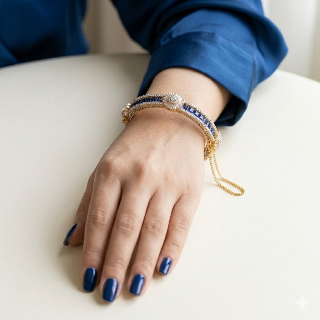 Sapphire Grace Bangle – JBB1030BG